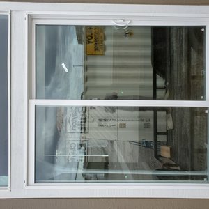 Sliding Glass Door With 72&quot;x10&quot; Window Above